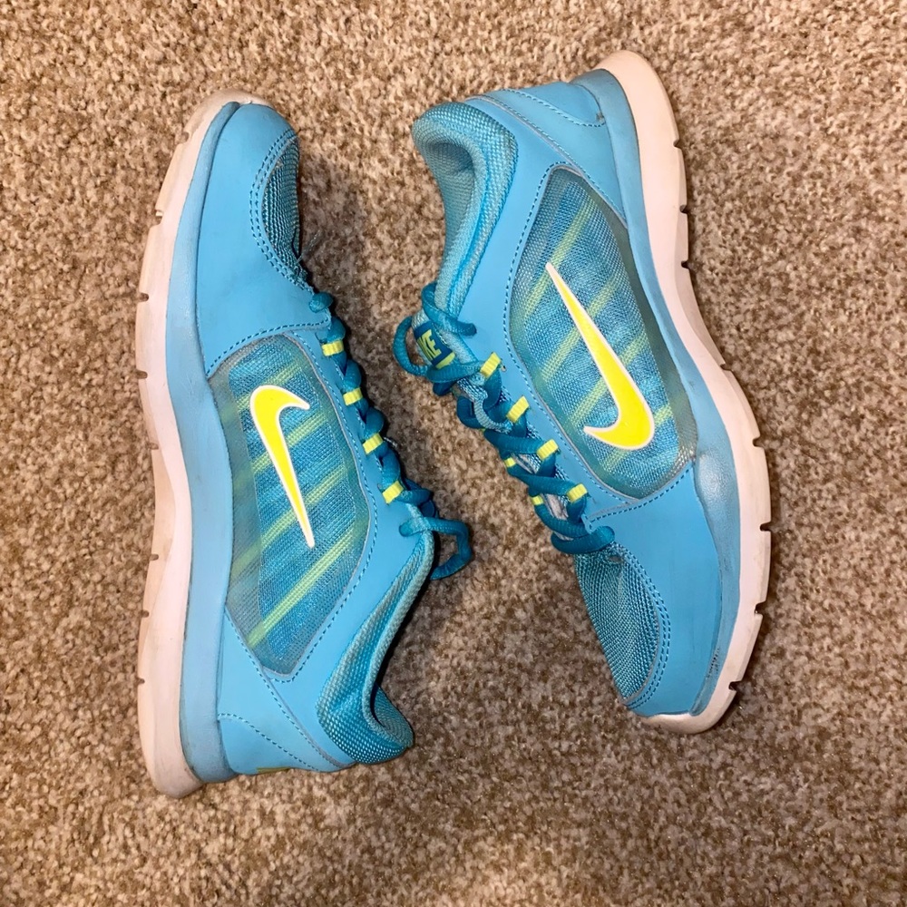 Blue Nike Sneakers